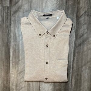 Paisley & Gray Knit Long Sleeve Button Down - Large